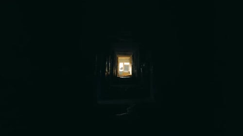 Walking Down a Dark Long Corridor