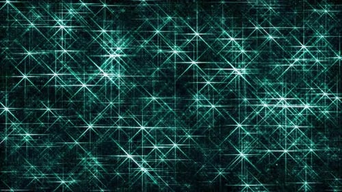 Abstrakte glitzernde blaue Partikel in der Gitterschleife