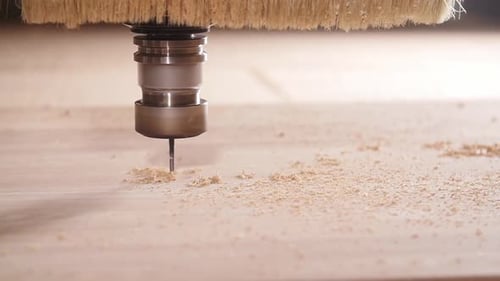 Concept of Production and Woodworking Wood Processing Milling Machine