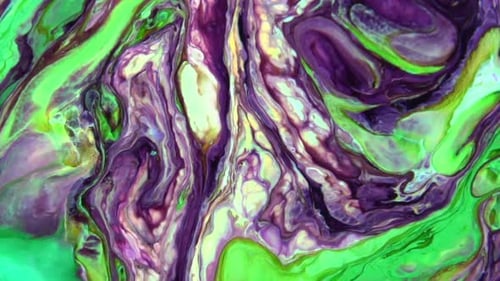 Abstract Colorful Paint Ink Explode Diffusion