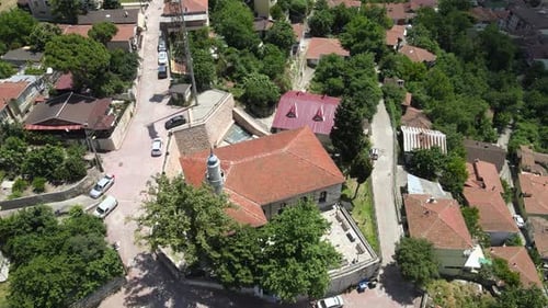Aerial Historical Mosque