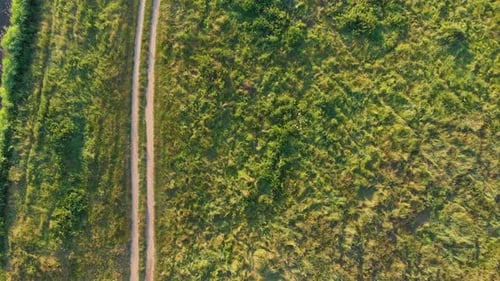 Dirt Road Aerial