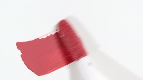 Cosmetic Liquid Lip Gloss Lipstick Smudge Smear Stroke