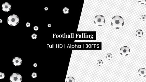 Fußball Fallen mit Alpha