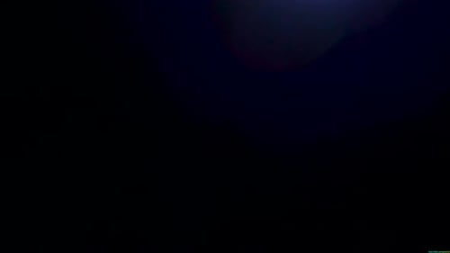 Light Leaks and Lens Flares on Black Background