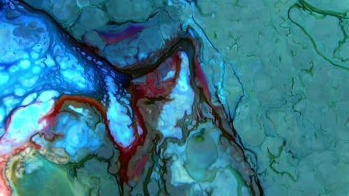 Abstract Organic Colorful Texture