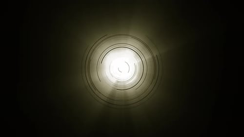 Sunlight Circular Light Motion Animation