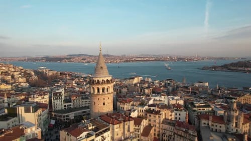 Galata Tower Istanbul Scenery