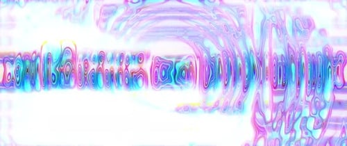 Psychedelic Glitch Liquid Abstract Background