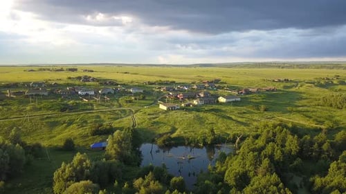 Natur des Dorfes