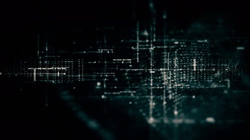 Data Matrix Simulation Vertical Background 09