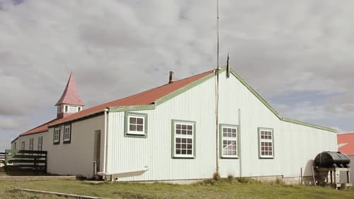 Colonie de Goose Green, îles Falkland (Malvinas).