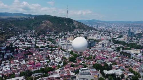 Air Balloon Aerial View