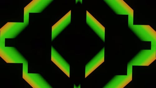 Abstrakter rotierender Hintergrund VJ Loop