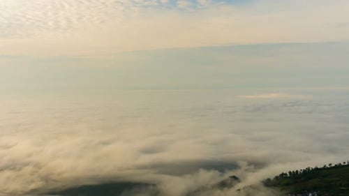 Fog And Mountain