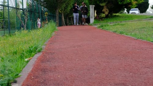 Mann Lauf