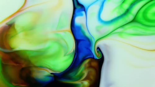 Abstrakte, leuchtende Farben