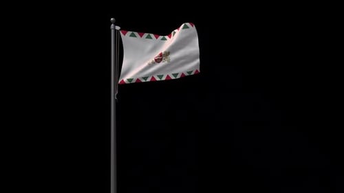 Budapest City Flag With Alpha 2K