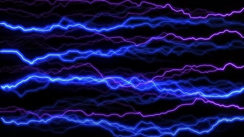 Blue Lightning Thunder