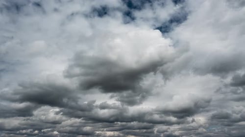 Schöne bewegliche Wolken Hintergrund Zeitraffer