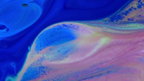 Abstract Colorful Invert Paint Exploding Texture