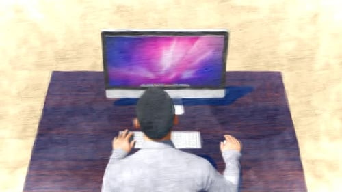 Stop-Motion Stop Motion Desktop-Computers verwenden