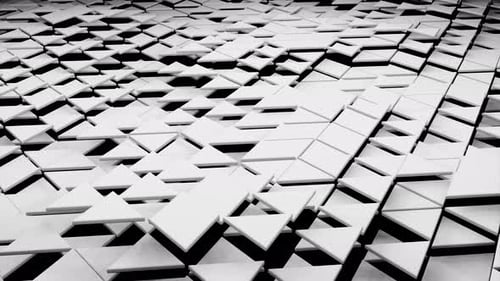 Background of Triangles Abstract Background Seamless Loop