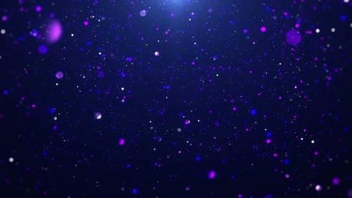 Abstract Shimmering Bokeh Particles Background Loop