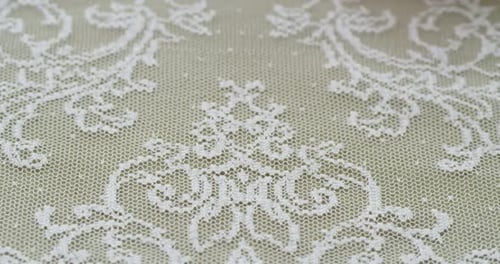 White Lace Closeup