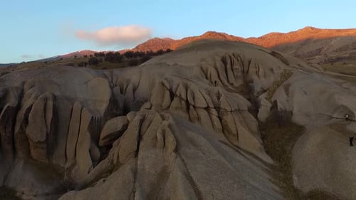 Natural Rock Formation Mountain