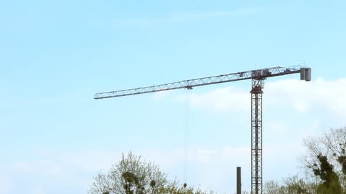 Working Tower Cranes, Buildings