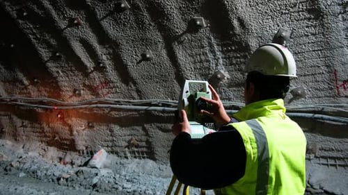 Worker in the Tunnel