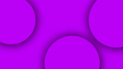 Abstract Animated Purple Circles Pulsing Background Loop
