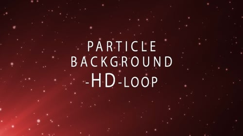 Abstract Sparkling Red Particles Background