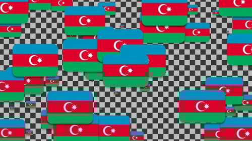 Emojii Azerbaijan Transition | UHD | 60fps