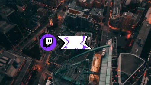 Twitch Lower Third 4K-Alpha-Kanal