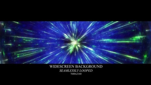 Cyber Space Particles Explosion Loop