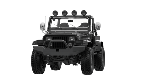 Off Road Car Rotating On Alpha Loop