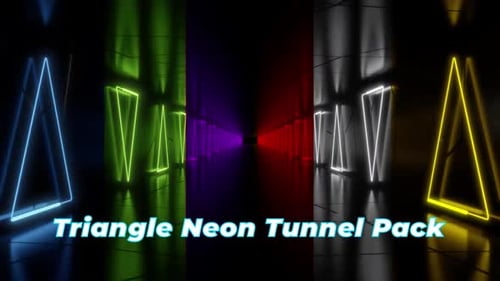 Triangle Neon Tunnel Pack