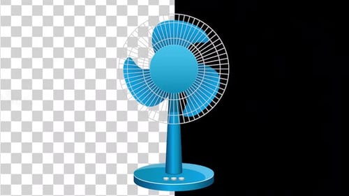 Fan Rotate High Speed