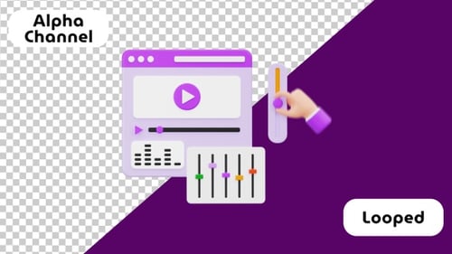 3D Animation of Enhancing User Experience Through Interactive Media Controls | Alpha Channel