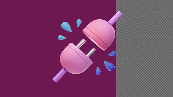 Socket Plug Animation, Elements Motion Graphics ft. socket ...