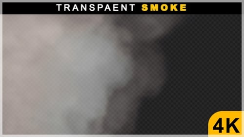 Dynamic Realistic Smoke Plumes Alpha Channel Transition