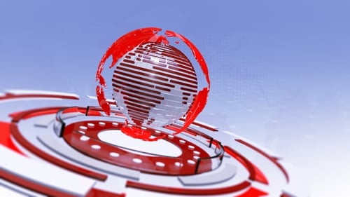 Nachrichtenhintergrund Red Loop