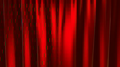 Red Stage Curtain Opening and Closing Reveal Transition