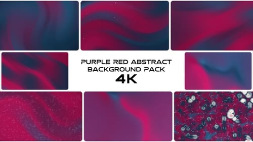 Abstract Fluid Gradient Backgrounds Pack with Particles