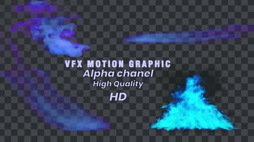 Fire & Smoke Blue Pack