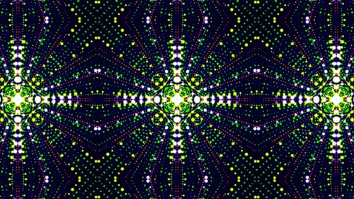 Colorful Kaleida Background Seamless Loop V4