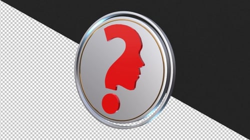 Question Mark Alpha Video