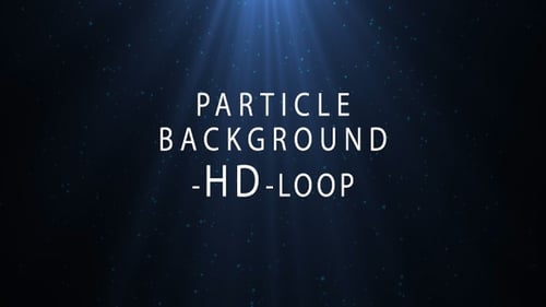 Shining Light Rays Particles Logo Reveal